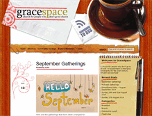 Tablet Screenshot of gracespace.org.uk