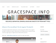 Tablet Screenshot of gracespace.info
